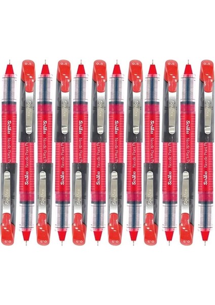 NP68 Iğne Uçlu Kalem 12'li Ambalaj Kırmızı 0.5 mm fırsatları