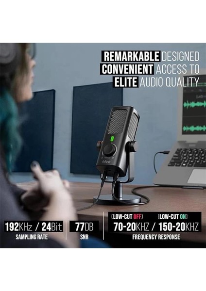 Stüdyo Kayıt/bilgisayar Akışı Için Usb-Podcast-Kondenser-Mikrofon, Youtube Müzik Vokal fiyatları