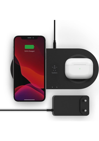 Çift Şarj Cihazı 15W Noir