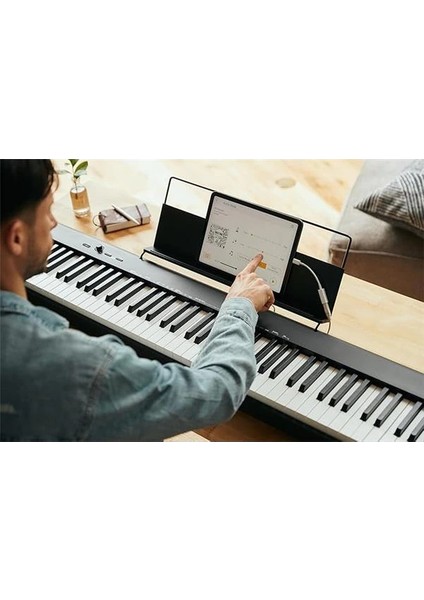 CDP-S110BK Dijital Piyano, 88 Ağırlıklı Tuşlu, Siyah fiyatları