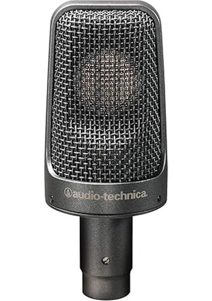Audio-Technica AE3000 Kardioid Kapasitif Enstrüman Mikrofonu, Siyah