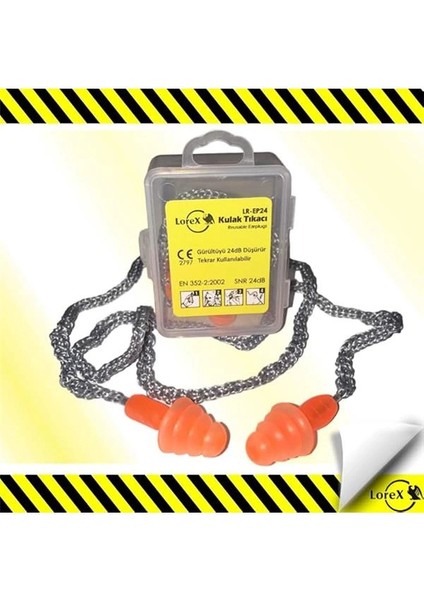 LR-EP24 Kordonlu Gürültü Önleyici Kulak Tıkacı fiyatları