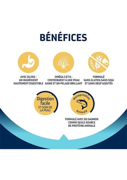 Somonlu ve Pirinçli Hassas Küçük Irk Yetişkin Köpek Maması, 3 kg