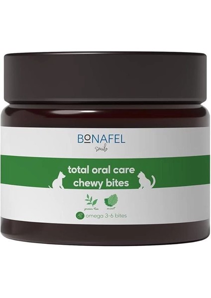 Smile Kedi ve Köpekler Için Nane ve Yeşil Çay Özlü Yumuşak Çiğneme Tableti