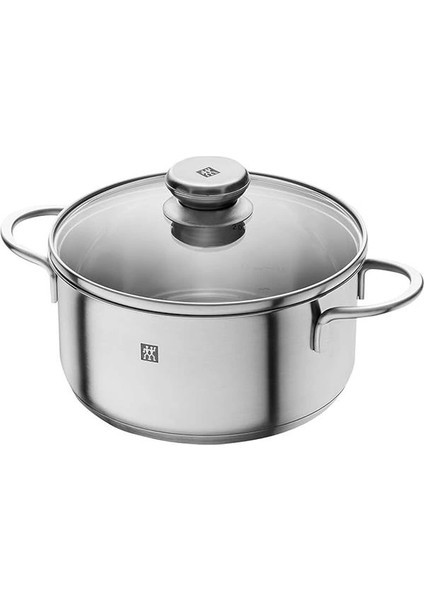 Zwilling Nova 18/10 Paslanmaz Çelik, 5 Parça Gri Tencere Seti fırsatları