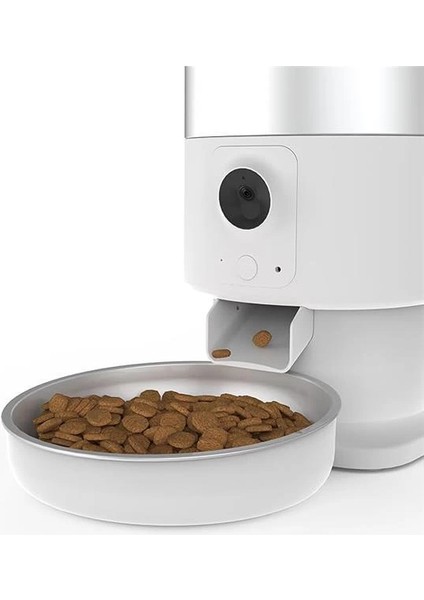 Akıllı Otomatik Kedi Mama Kabı Mobil Uygulama ile Uzaktan Kontrol Edilebilen Sesli modelleri