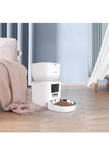 QQ025 Kameralı Akıllı Kedi Otomatik Mama Kabı, Tuya App-Wifi Uzaktan Kontrol, Ayarlanabilir modelleri