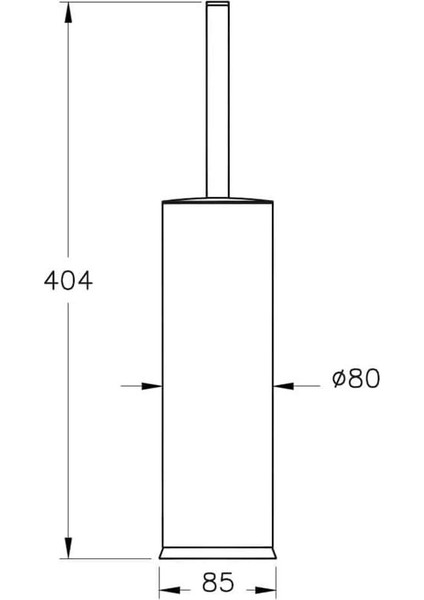 Base 300 A44155 Tuvalet Fırçalığı, Krom modelleri