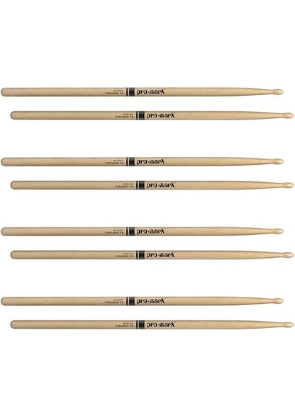 Pro Mark - Hickory 2b Dört Çift Ahşap Kafa Davul Çubukları fiyatları