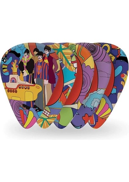D'addario Beatles Gitar Penaları, Yellow Submarine, Kalın