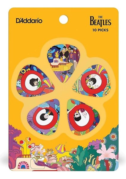 D'addario Beatles Gitar Penaları, Yellow Submarine, Kalın modelleri