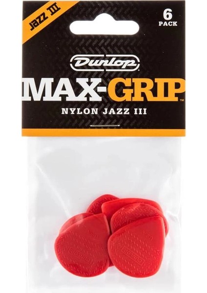 Max-Grip Jazz Iıı Nylon Red Pena