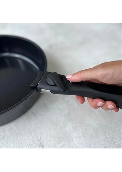 Midas Siyah Tava ve Tencere Çıkarılabilir Tutma Sapı indirimleri