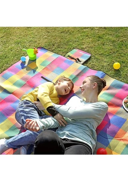 Songmics Isı Izoleli Su Geçirmez Piknik Örtüsü, Taşıma Saplı Plaj Örtüsü, GCM50K, 195 x 150 Cm, Çok indirimleri