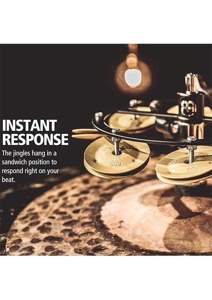 Meinl Percussion Meinl Hthhbgbenny Greb Sand Hihat Tamburin