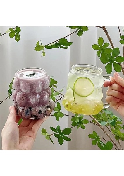 Isıya Dayanıklı Borosilikat Boncuk Şekilli Bardak | Kahve ve Sunum Bardağı | fiyatları