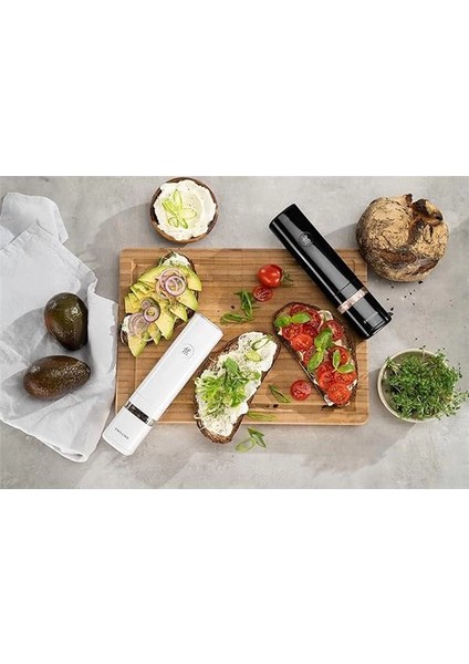 Enfinigy Elektrikli Tuz ve Karabiber Değirmeni, Seramik Değirmenli ve LED Aydınlatmalı, USB fiyatları