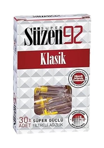 Süzen 92 Filtreli Ağızlık (24 Adet) indirimleri