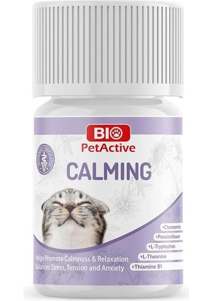 Pet Active Calming Kedi Sakinleştici Premiks 60 Tablet
