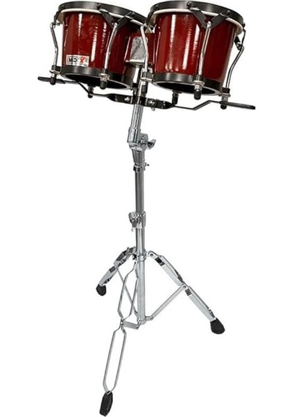 BG-230ST Standlı Özel Işçilik Kırmızı Bongo Siam Meşesi Doğal Deri