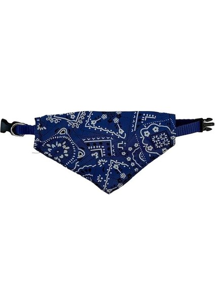 Üçgen Fularlı Kedi ve Küçük Köpek Tasması 21 ve 35 cm Arası Ayarlanabilir Mavi fiyatları