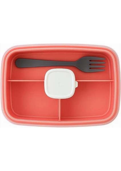 Sızdırmaz Lunch Box – 3 Bölmeli Yemek Kabı | Öğle Yemeği Kutusu | Saklama Kabı | Bpa