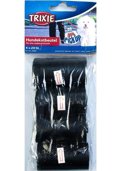 Köpek Tuvalet Torbası 20 Torba/rulo,4 Rulo fırsatları