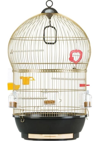 Bali Kuş Kafesi / Antik Pirinç, Antique Brass