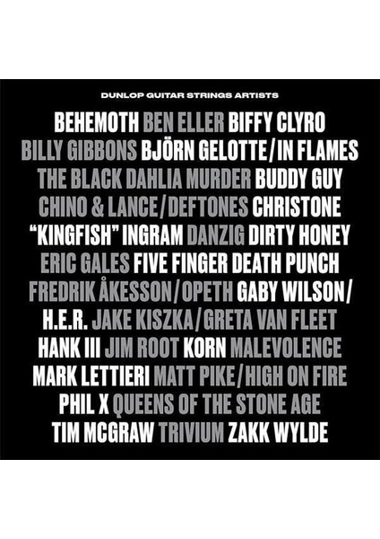 KRHCN1065-7 Korn Heavy Core Takım Elektro Gitar Teli (10/65-7/s)