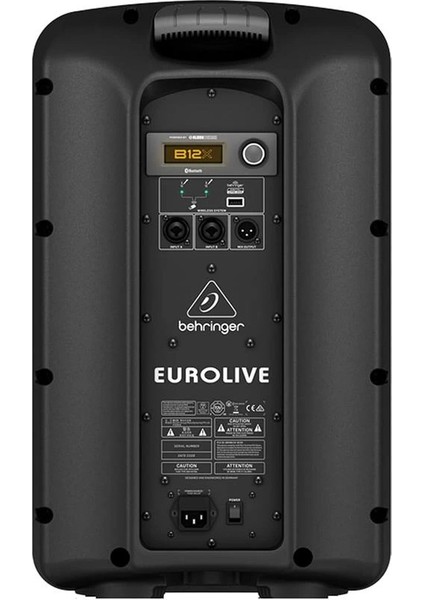 B12X 1000 Watt 2 Way 12" Powered Loudspeaker With Digital Mixer fırsatları