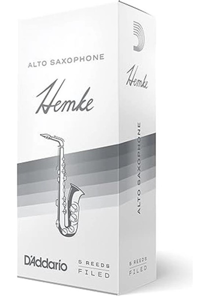 D'addario Frederick L. Hemke Yaprakları Saksafon Için Kalınlık 3,0+ (5 Adet) fırsatları