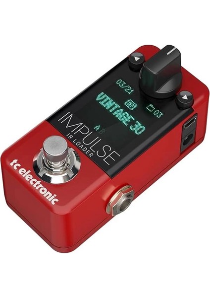 T.c Effect Pedal Impulse Ir Loader Kırmızı/siyah fiyatları