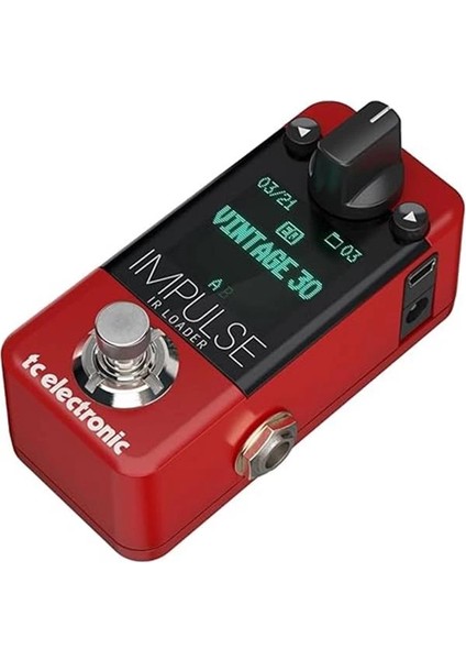 T.c Effect Pedal Impulse Ir Loader Kırmızı/siyah indirimleri