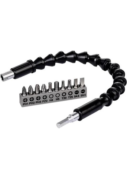 Professional Accessories Vidalama Ucu, Gri, 11 Adet