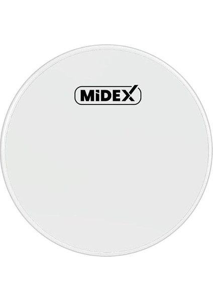 Midex DR-22R Şeffaf Renk 22 Inç Kick Bas Bateri Davul Derisi Drumhead 22'' Inch (55.88 Cm)