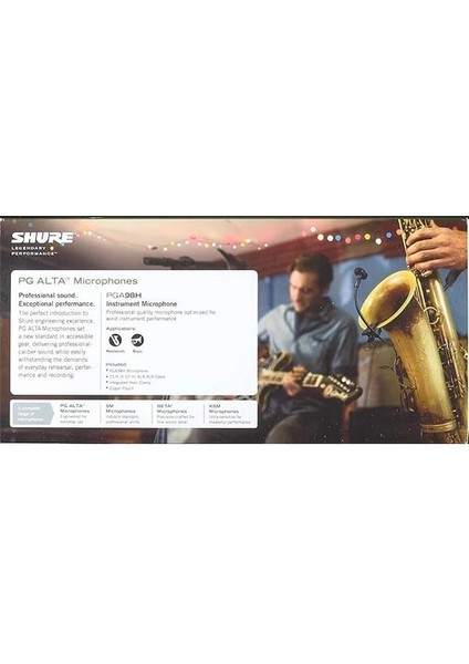 PGA98H Kardioid Condenser Enstrüman Mikrofonu