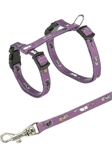 Yavru Kedi Göğüs Tasması Seti, 21-34CM/8MM, Asorti indirimleri