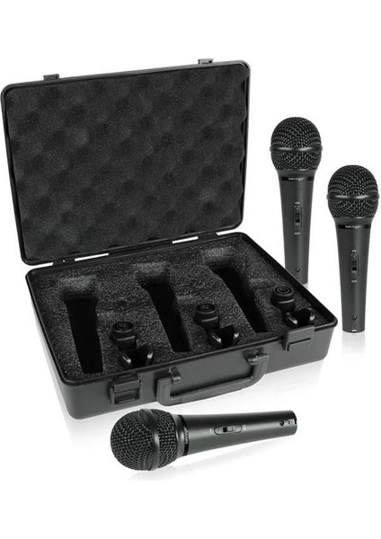 Ultravoice XM1800S Dinamik Kardioid Vokal ve Enstrüman Mikrofon Seti (3lü) fırsatları