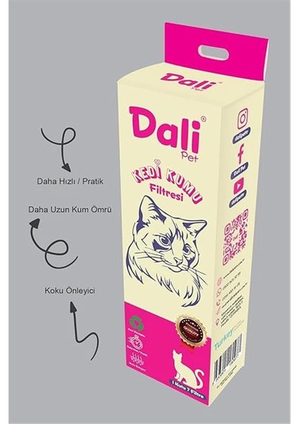 Kedi Kumu Filtresi, Elekli Filtre, Kokusuz – Kedi Tuvaleti Temizleme Filtresi, Kedi Bakım fiyatları