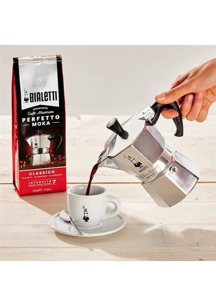 - Moka Express: 3 Cups Ocak Üstü Espresso Pişirici - 130ML - Gümüş Renk - Alüminyum Gövde - fiyatları