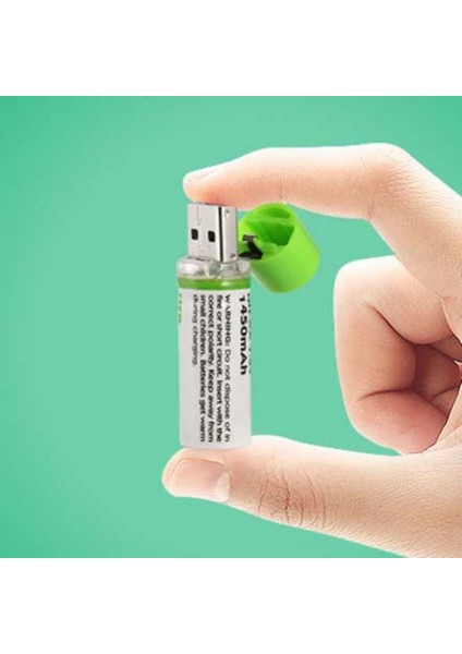 Buffer® USB Şarjlı 1450MAH Aa 1.2V Lityum Kalem Pil – 2’li Set, Tekrar Şarj Edilebilir Uzun indirimleri