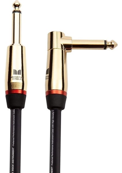 Prolink Rock Instrument Cable - Right Angle To Straight | 6.4mt