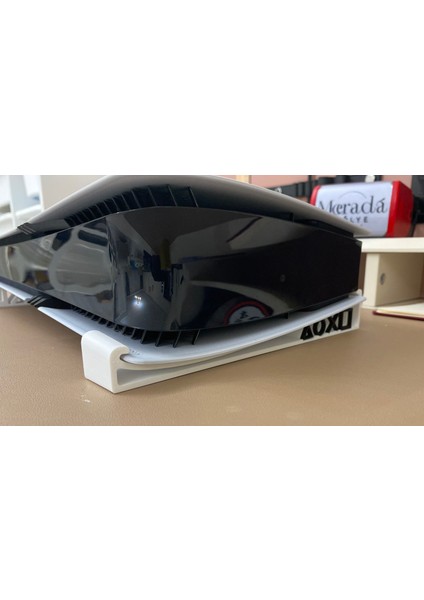 Playstation 5 Pro & Slim Yatay Stand Aparatı - Dijital Sürüm Uyumlu Konsol Stand (Beyaz)- Ps5 fiyatları