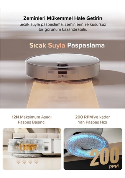 Qrevo Curvx Çöp Istasyonlu Robot Süpürge+Arıete Keetle Hediye modelleri