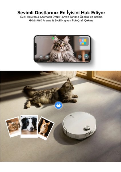 Qrevo Curvx Çöp Istasyonlu Robot Süpürge+Arıete Keetle Hediye