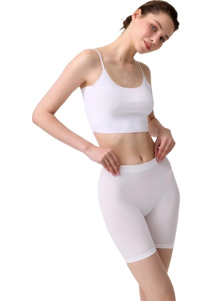 Dikişsiz Soft Kadın Uzun Boy Seamless Boxer modelleri