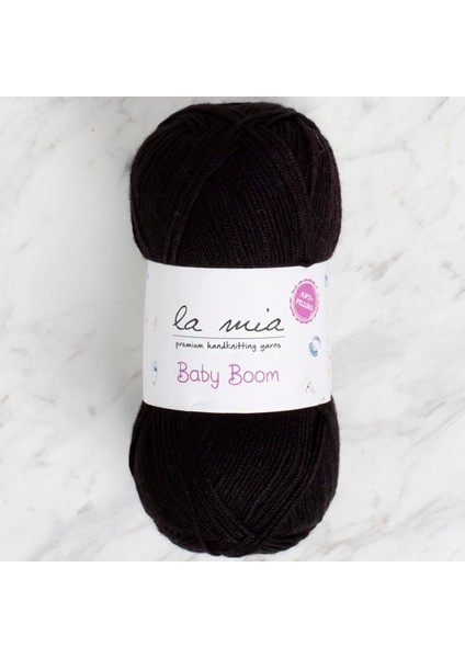 La Mia Baby Boom Siyah El Örgü Ipi - 940 - 34114