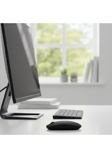 Buffer® Siyah Renkli Ergonomik Sessiz Kablosuz Mouse – USB Alıcılı, Ofis ve Oyun Için Konfor modelleri