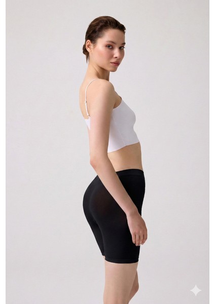 Dikişsiz Soft Kadın Uzun Boy Seamless Boxer modelleri