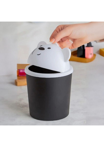 Panda Çöp Kovası Masa Üstü Çöp Kutusu fırsatları